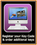 Register key codes here